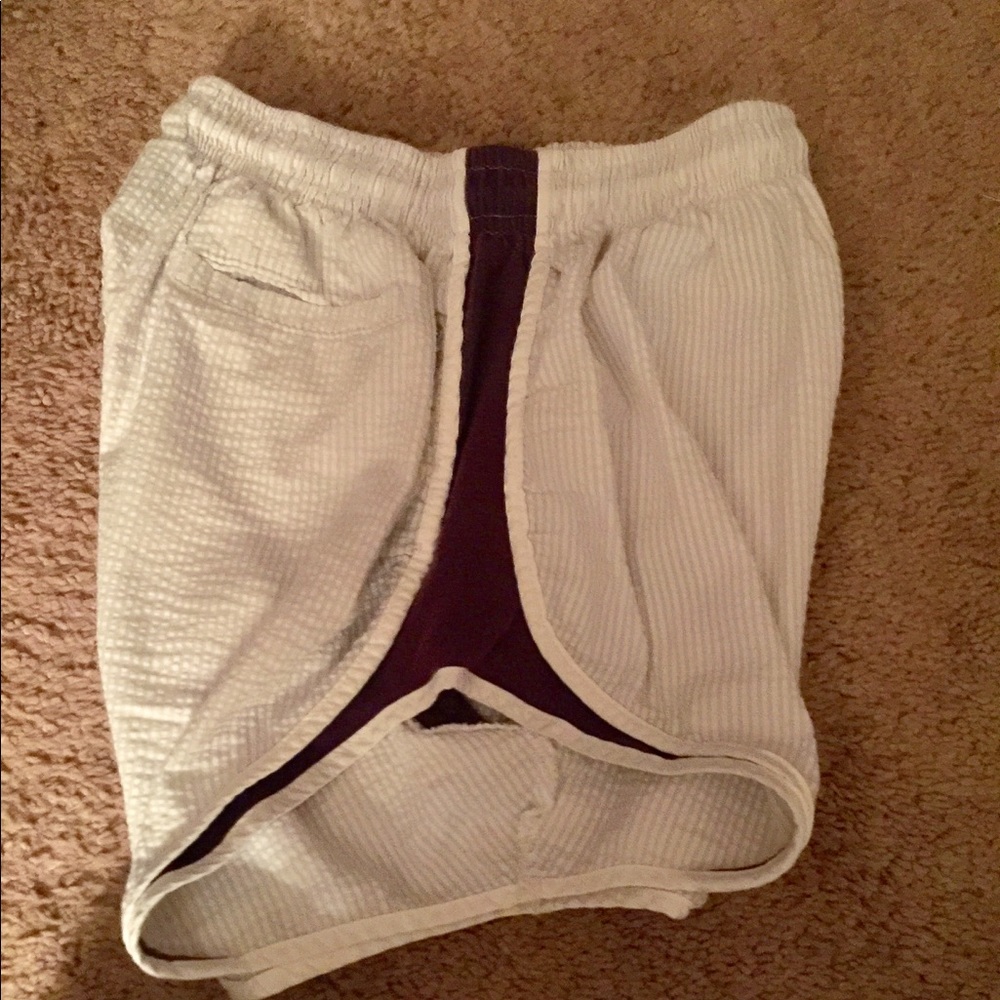 Lauren James seersucker shorts
